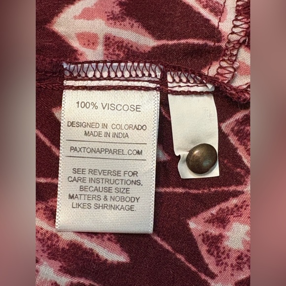 Paxton VT (Virginia Tech) Chic Sleeveless Mini Dress - Maroon and White NWT S - Picture 10 of 15